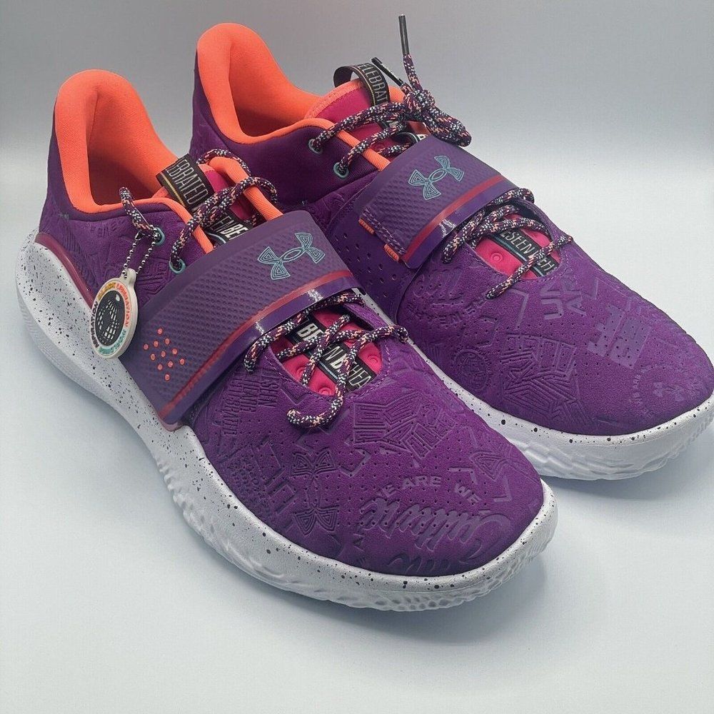 Under Armour UA Flow FUTR X Black History Month Mens Basketball Shoes US